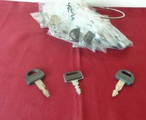 Sleutels met plastic kap
